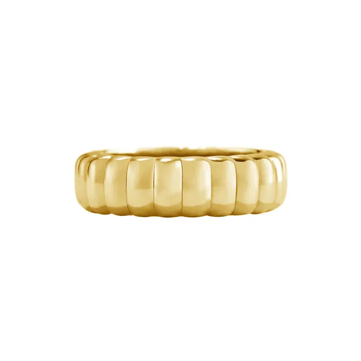 18k/925 The Bold Vermeil Ring