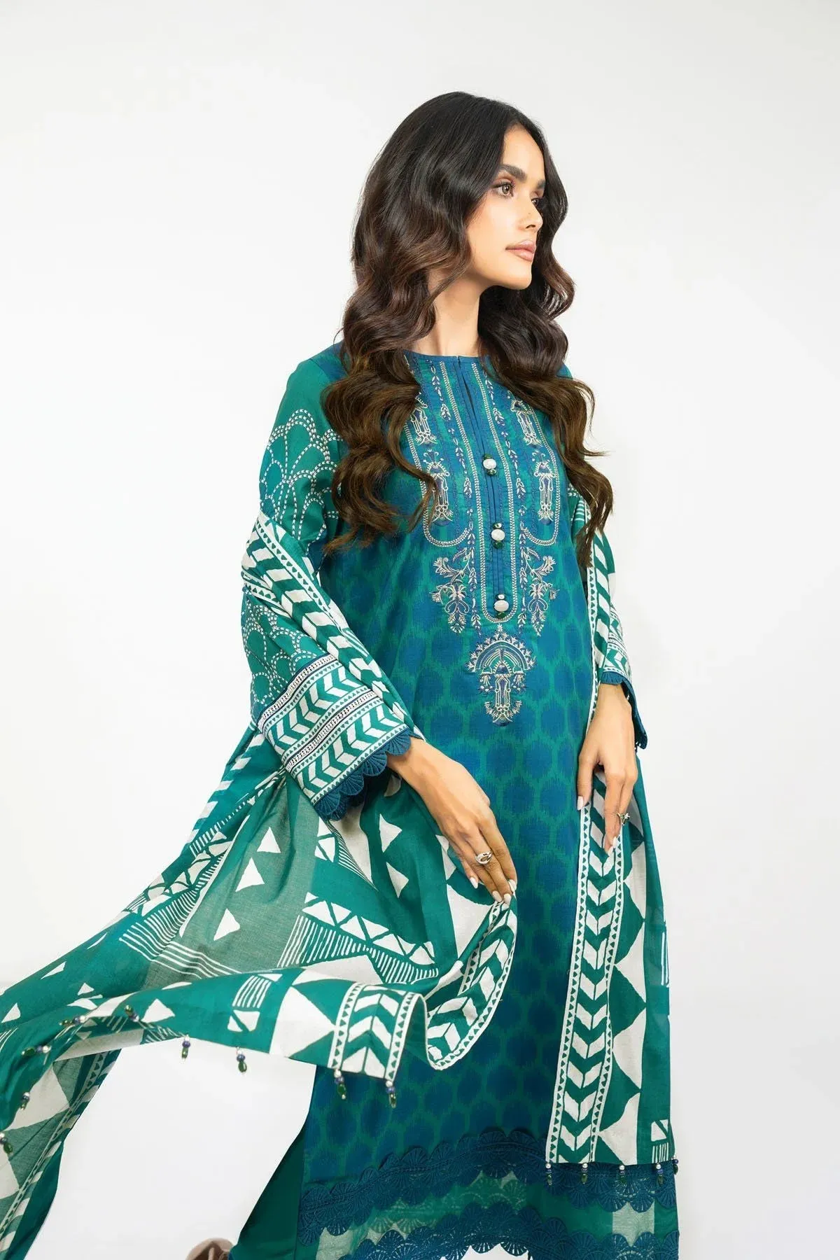 AlKaram Unstitched 2 Piece D#SS-32