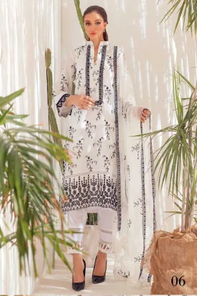 AlZohaib Unstitched 3 Piece D#06