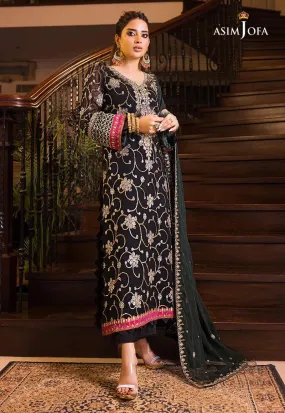 Asim Jofa Chiffon Suit