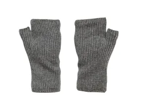 BACK ON TRACK ASH KNITTED WRIST GAITERS - GREY