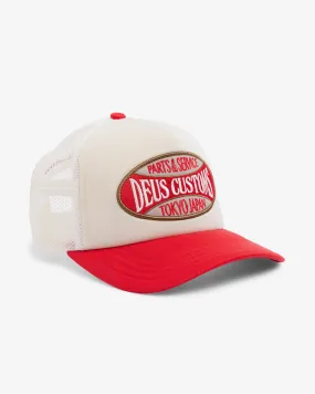 BALLPARK TRUCKER  - RED COMBO