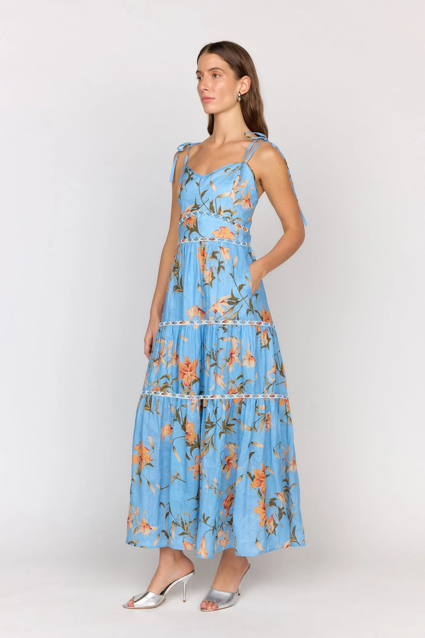 Christy Lynn Saphina Dress Tiger Lily