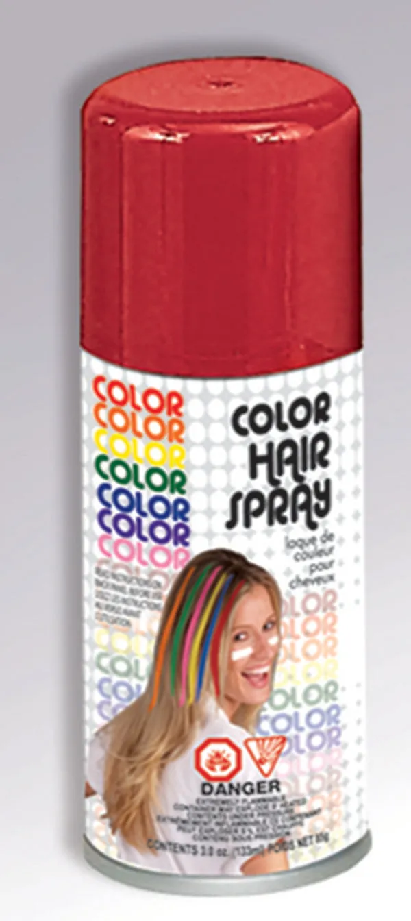 Color Hair Spray Blonde, Gold, Yellow, Red Glitter 3 oz