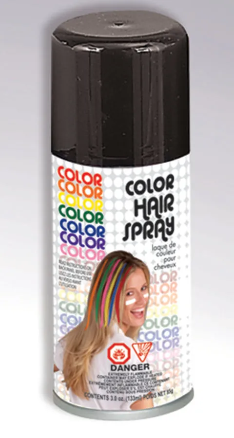 Color Hair Spray Blonde, Gold, Yellow, Red Glitter 3 oz