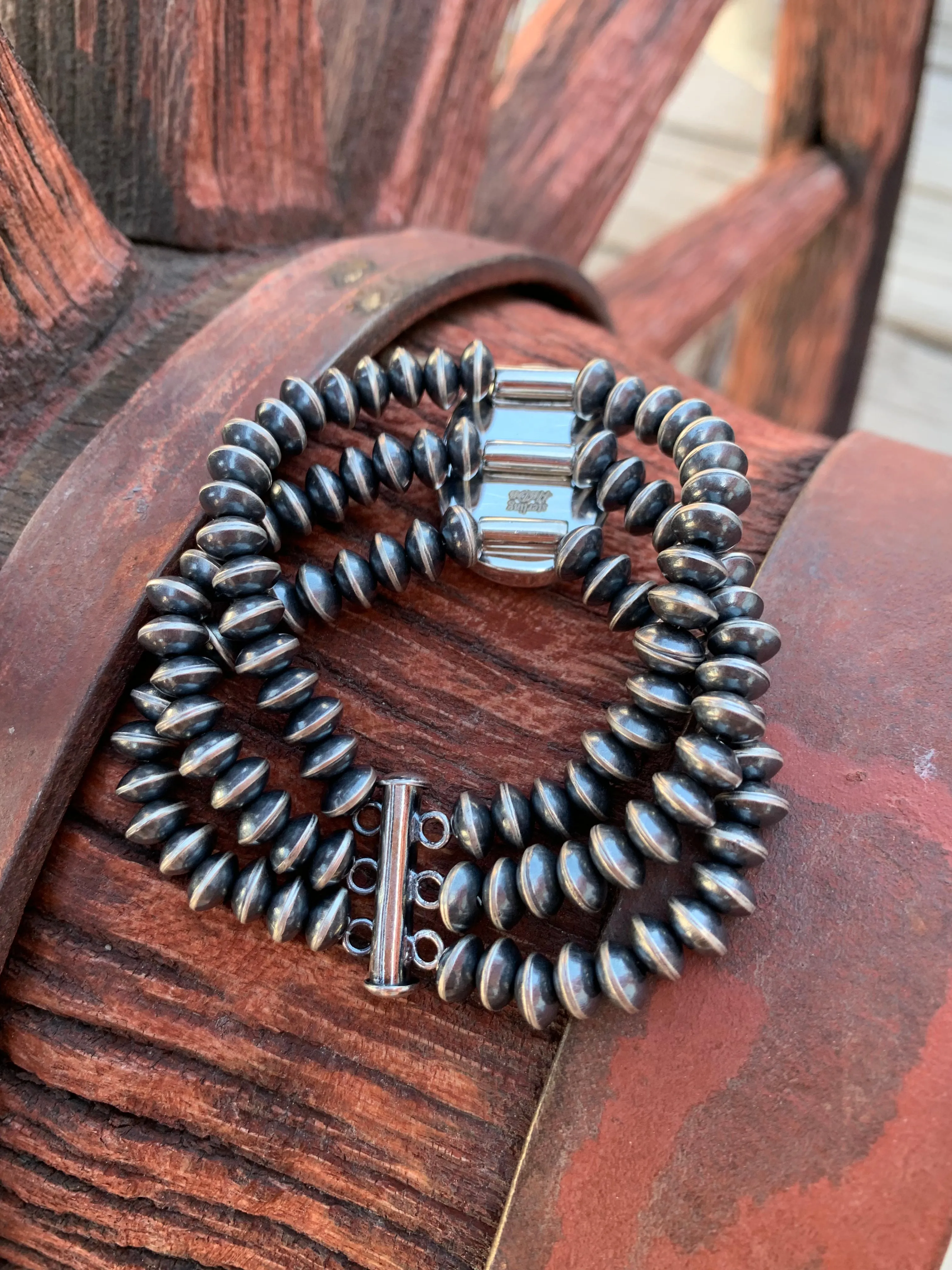 Dahlia Spiny Oyster 6 3/4 inch Link bracelet