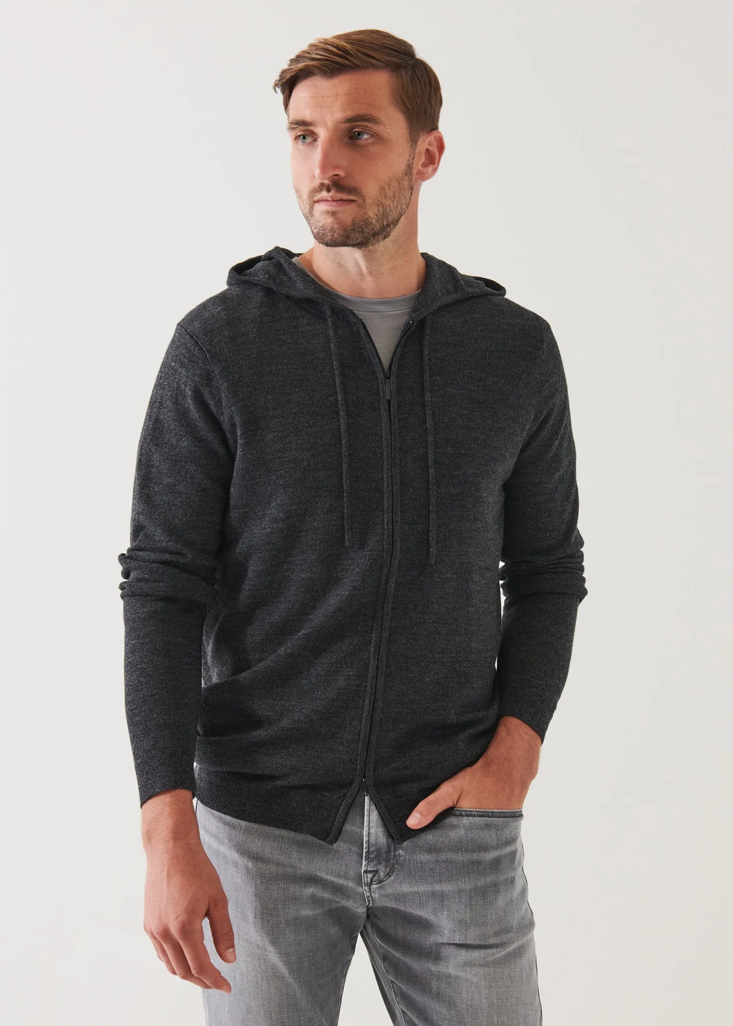 EXTRA-FINE MERINO FULL ZIP HOODIE