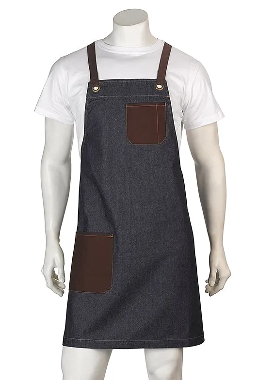 Identitee – Billy – Denim Bib apron - A14