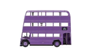 Knight Bus Triple Decker Bus Purple Harry Potter Movie Series Diecast Model by Corgi