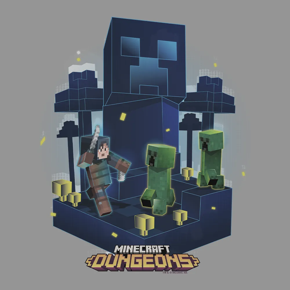 Minecraft Dungeons Creeper Kids T-Shirt