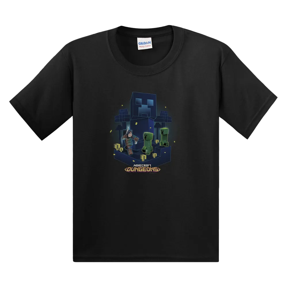 Minecraft Dungeons Creeper Kids T-Shirt