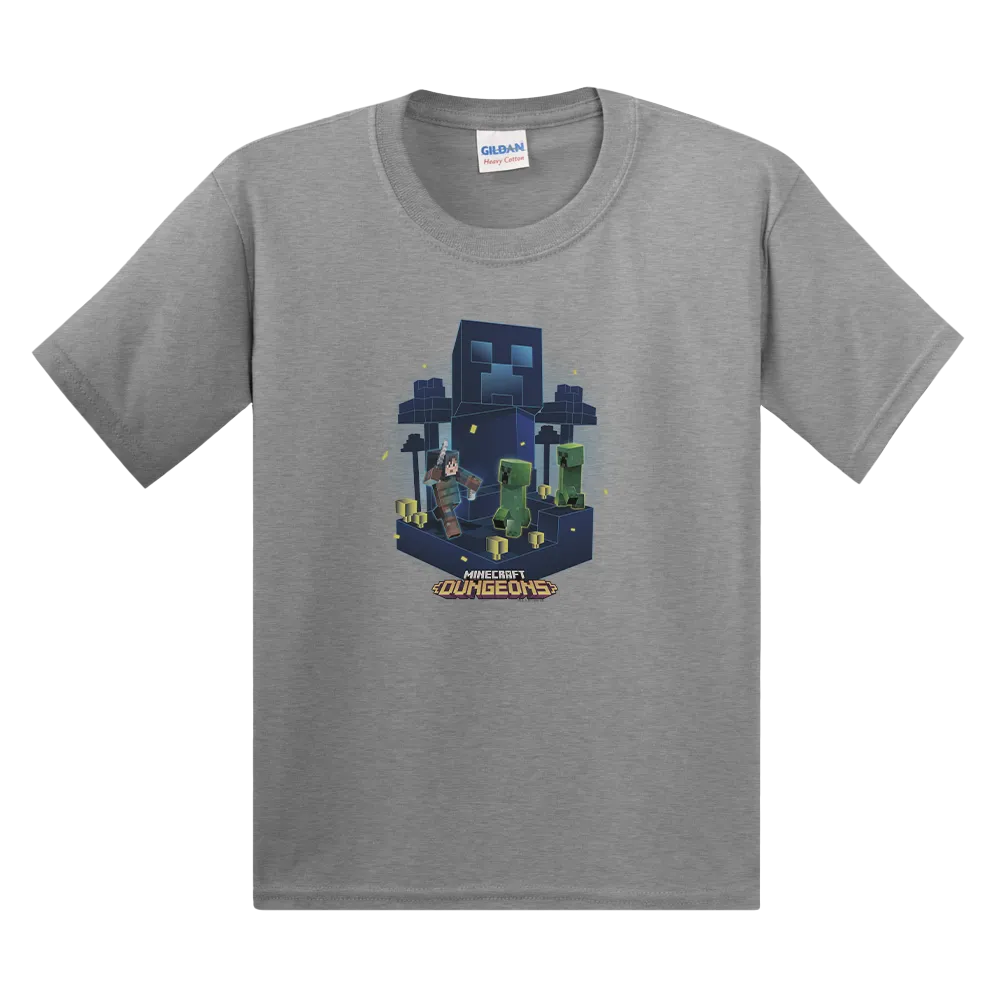 Minecraft Dungeons Creeper Kids T-Shirt