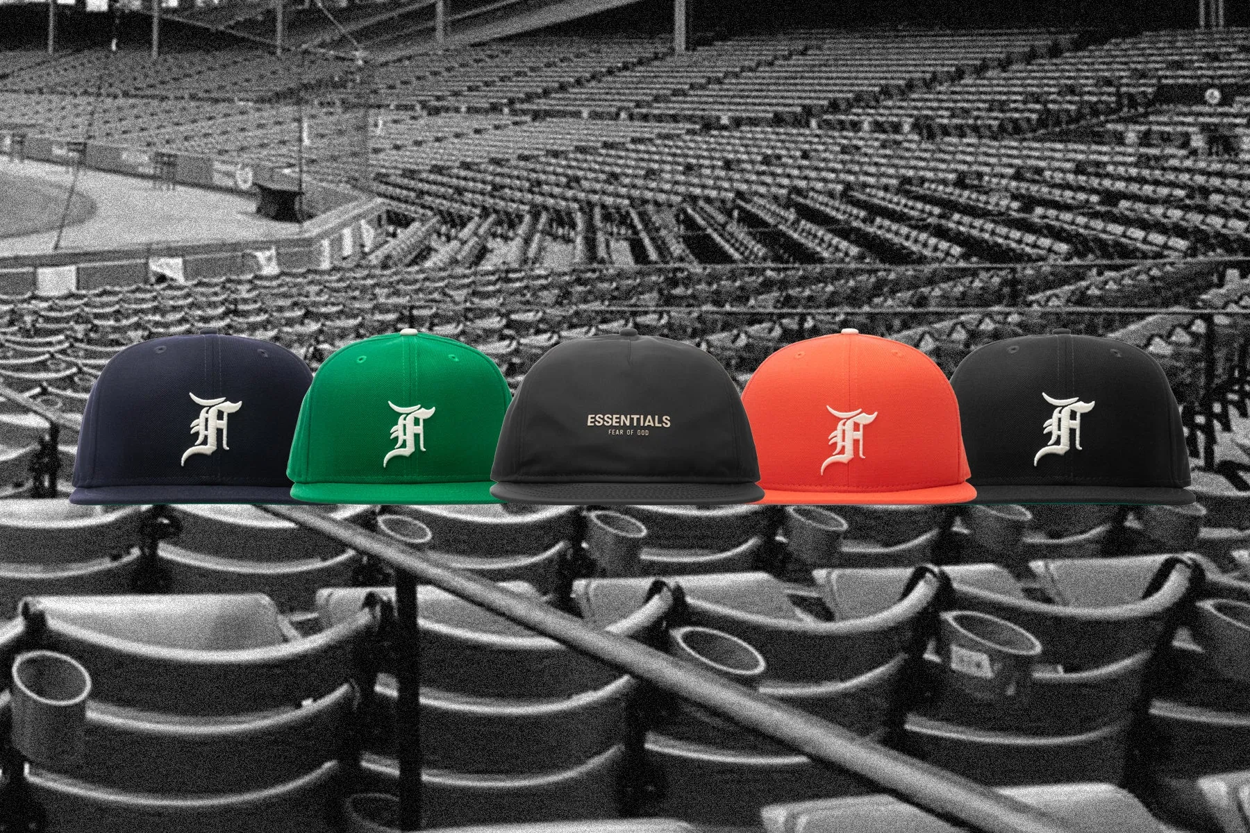 New Era x Fear of God Essentials 59FIFTY Fitted Detroit Tigers - Navy