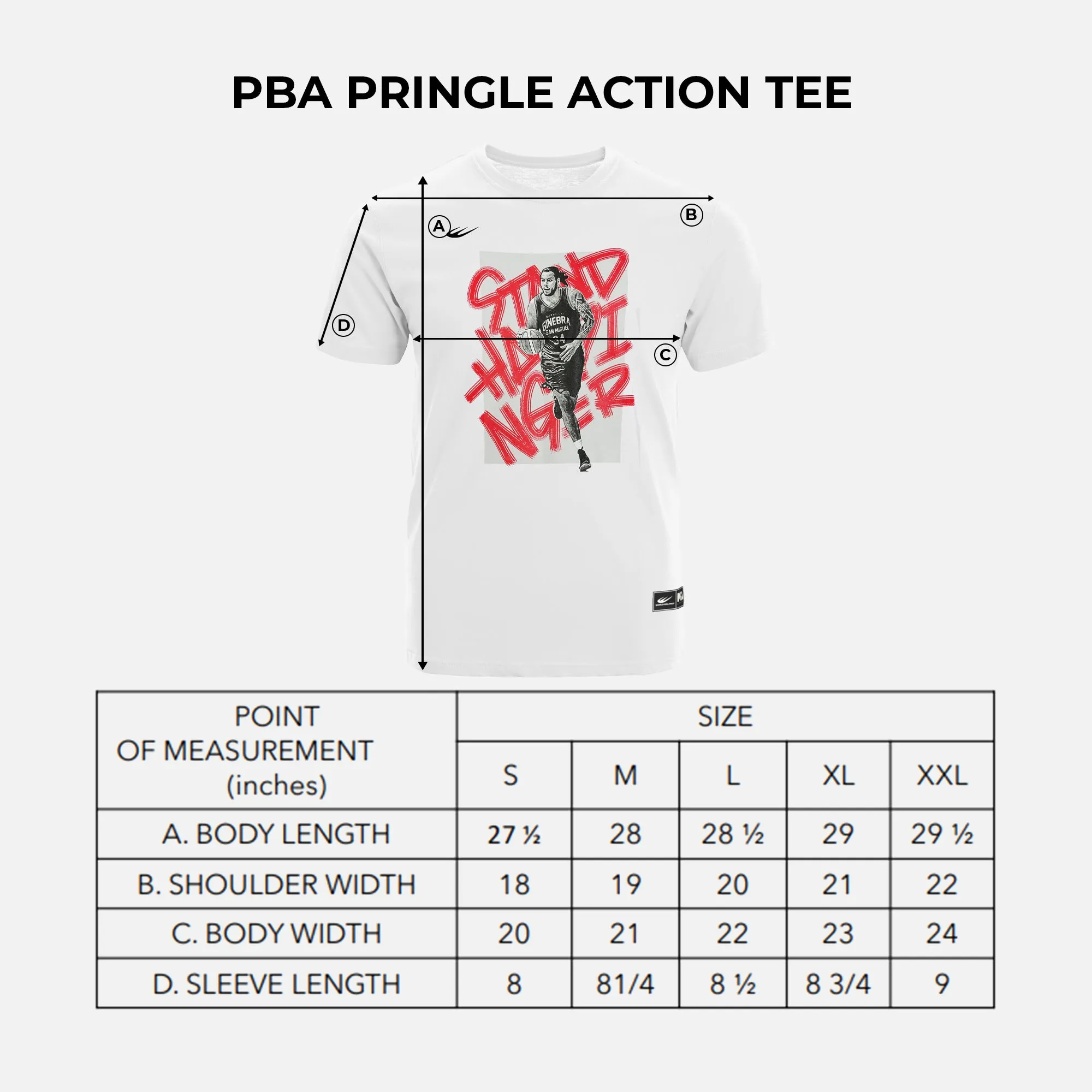 PBA STANDHARDINGER ACTION TEE