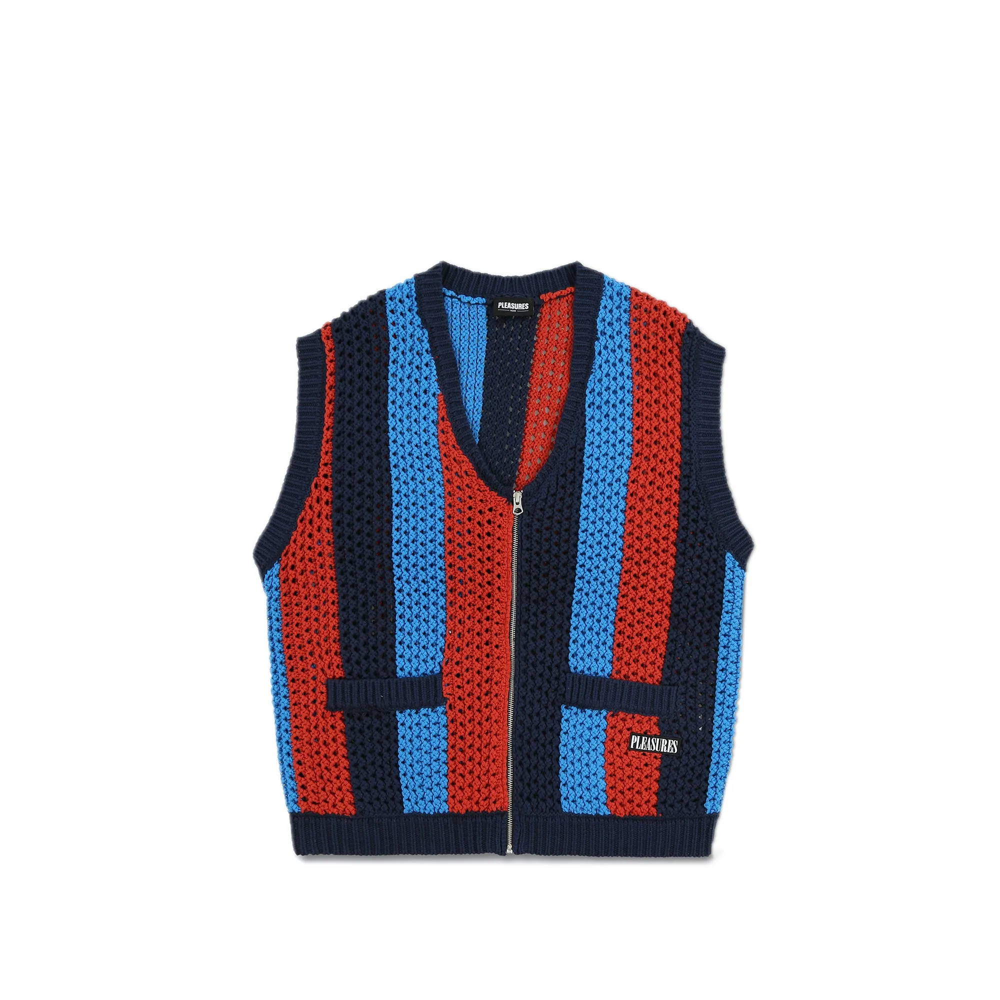 Pleasures Mens Hombre Cardigan Vest