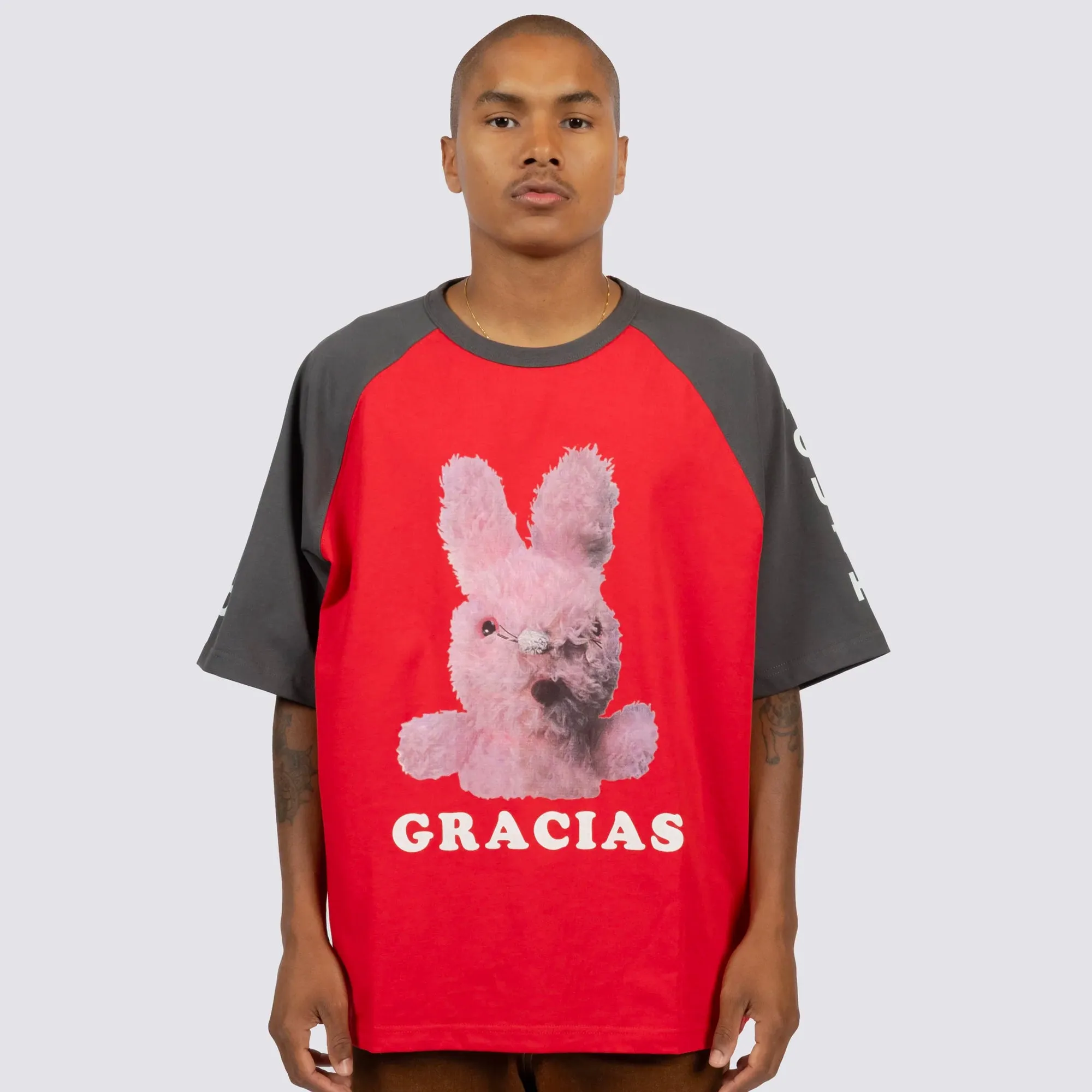 Pleasures x Sonic Youth Mens Gracias Raglan SS Tee