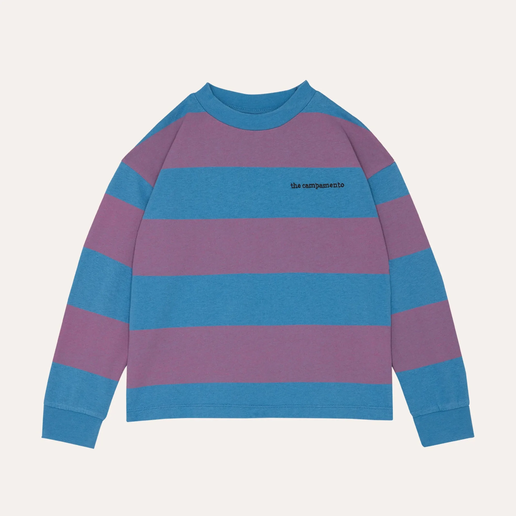 Purple Stripes Long Sleeve T-Shirt